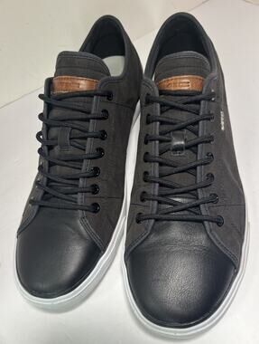 Geox Respira Men’s Leather Suede Lace Up Sneaker Size 13